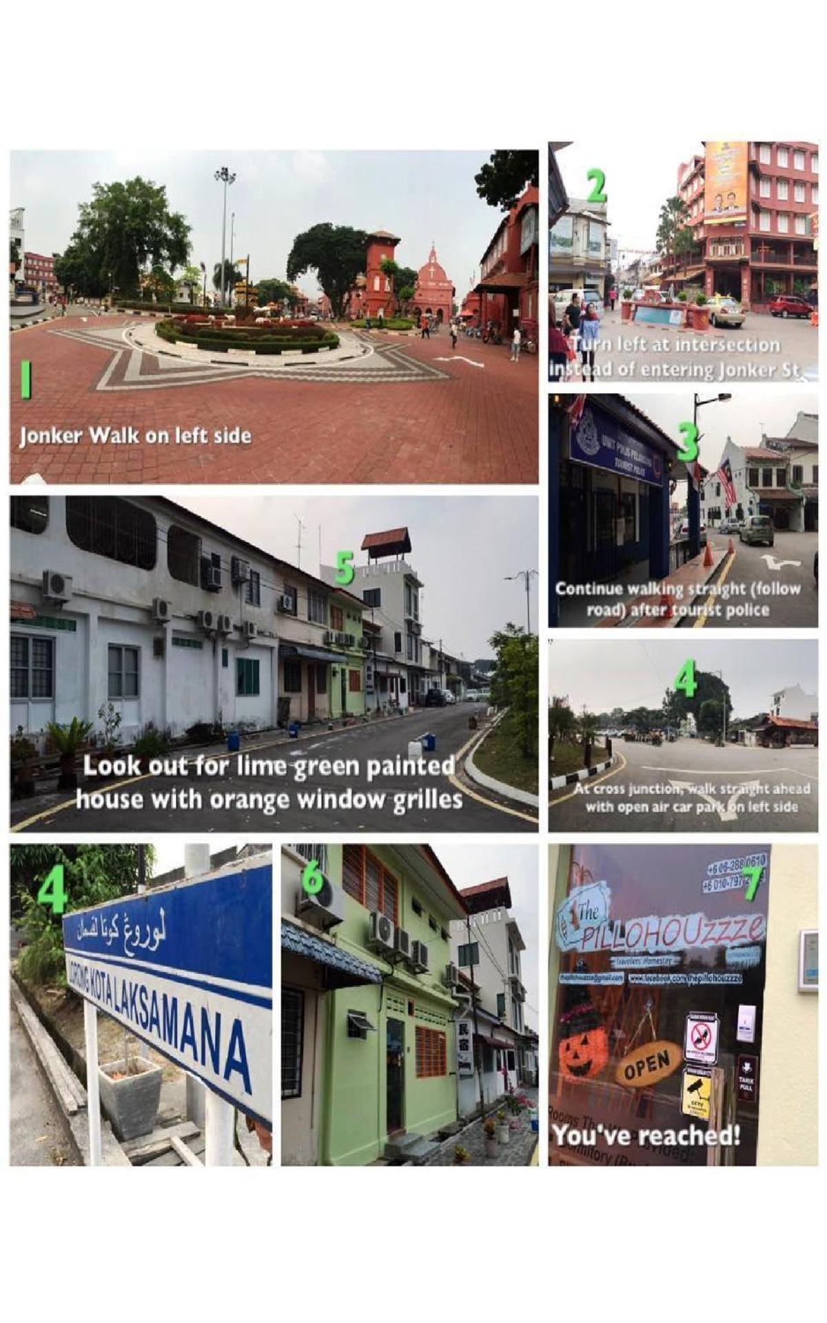 The Pillohouzzze Hotel Malacca Eksteriør billede